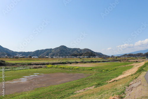 狩野川河川敷（静岡県清水町）