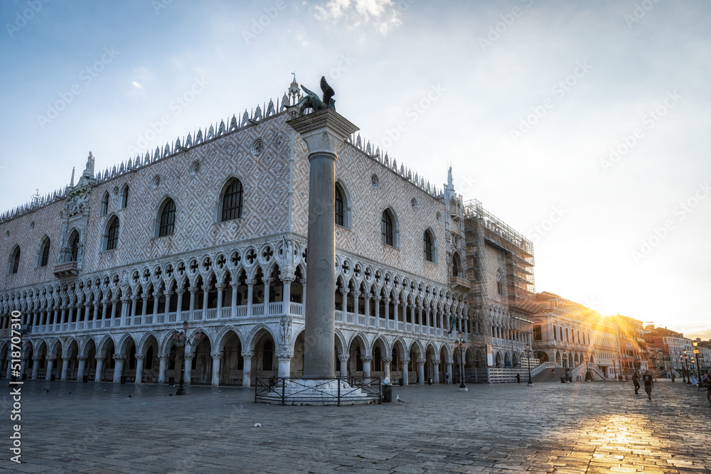 Palazzo Ducale and Sunrise