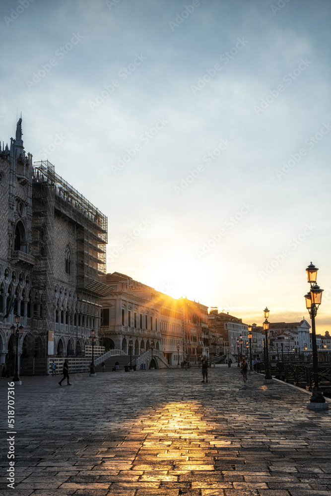 Palazzo Ducale and Sunrise