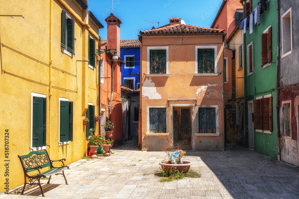 Burano Coloured Houses