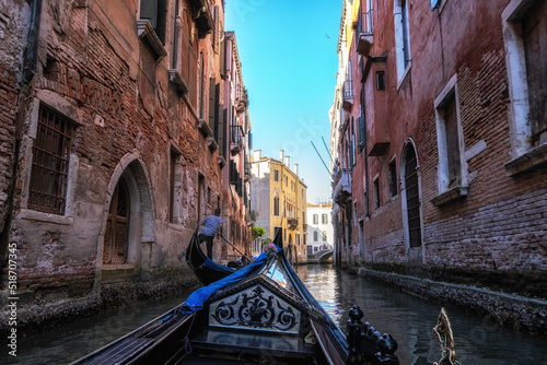 Venice canal gondola ride