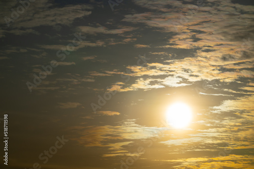 Sunrise through ethereal light cloud © Brian Scantlebury