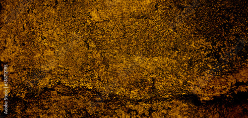 Rusty cement for the background. Screen wallpapers. Grunge.Cracked.Gold.Yellow.