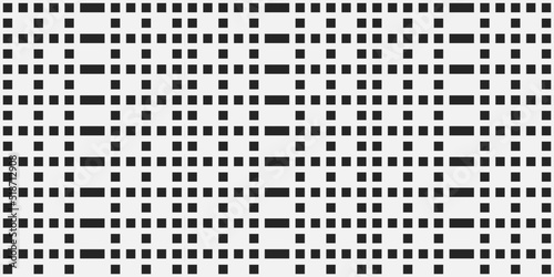 Pixel dots on a white background. Vector grid of identical squares.