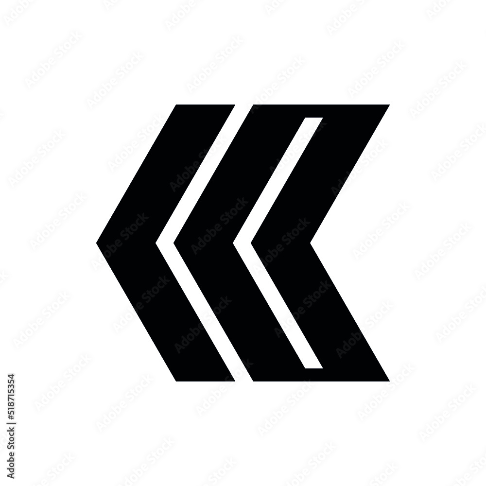 Arrow Letter C M Logo Concept