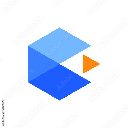 Free Download C media Logo Hexagon - GFXLoad