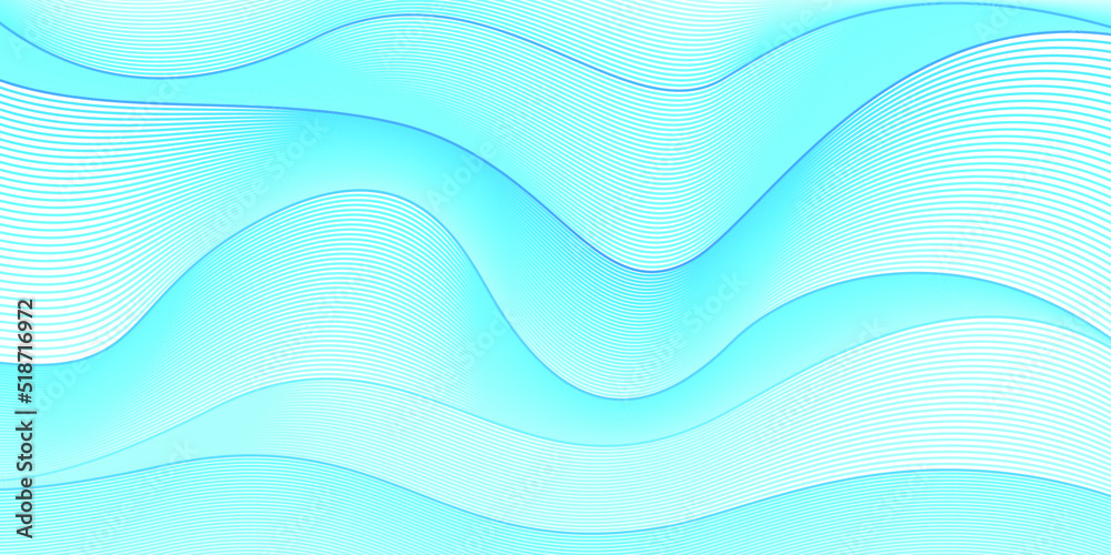 Blue line wave abstract modern background Blue line wave abstract modern background