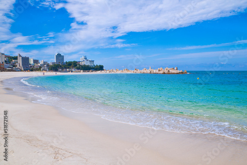 Shirahama Beach in Wakayama Prefecture  Kansai  Japan.