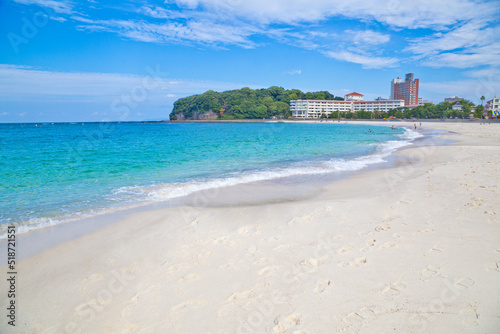 Shirahama Beach in Wakayama Prefecture, Kansai, Japan.
