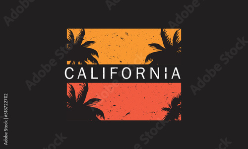 california t shirt design