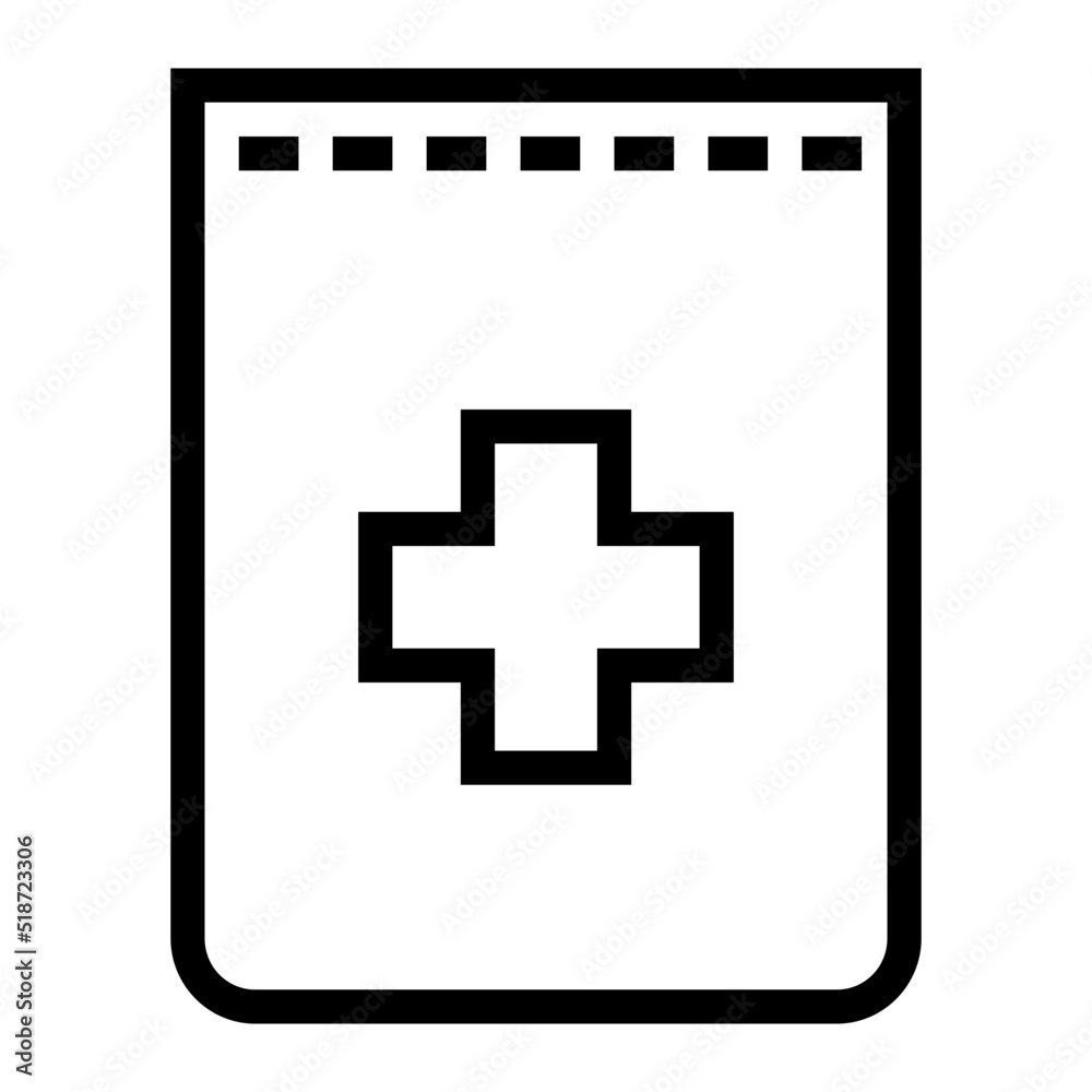 Fototapeta premium First Aid Kit Icon
