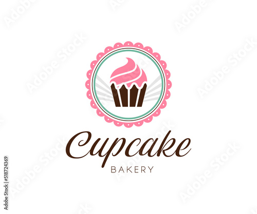 Cupcake Logo  Cupcake Vector Logo Template.