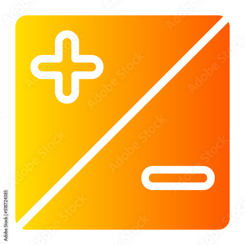exposure gradient icon