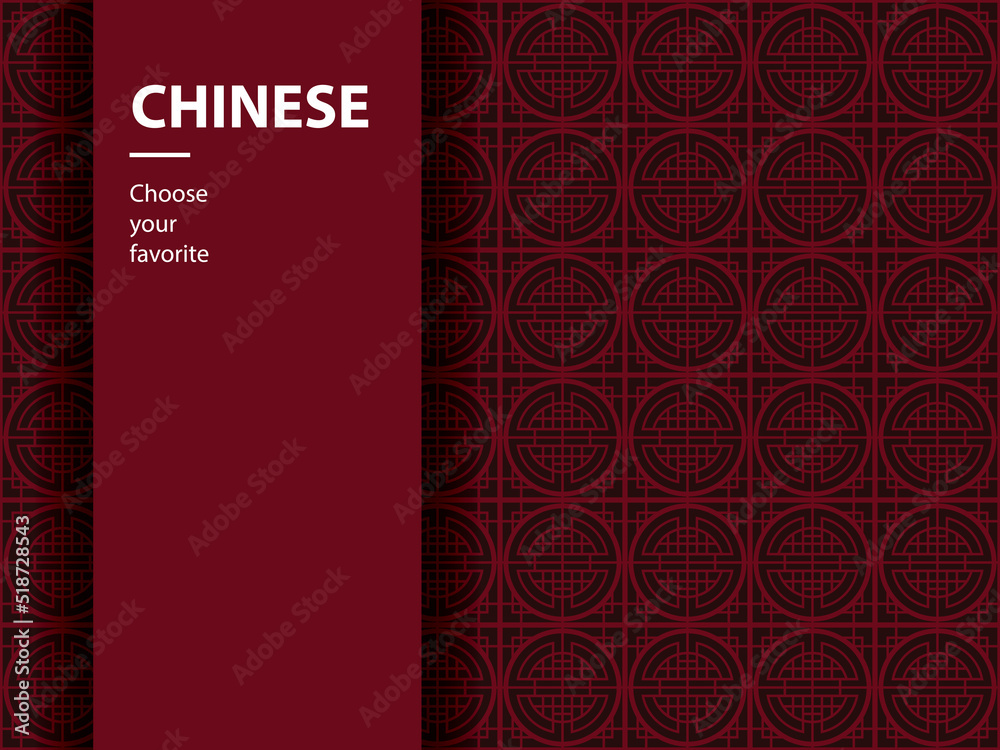 chuseok mid autumn festival background template chinese new year seamless wallpaper pattern backdrop