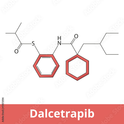 Dalcetrapib. Cholesteryl ester transfer protein inhibitor aimed at raising the blood levels of high-density lipoprotein cholesterol that leads to an increase in cardiovascular health.