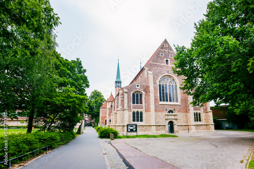 St. Petri Church, in german Petrikirche. catholic church in Muenster. Münster, North Rhine Westphalia, Germany