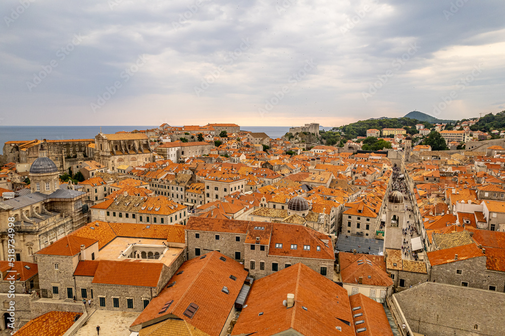 city old town country, Dubrovnik, Croatia