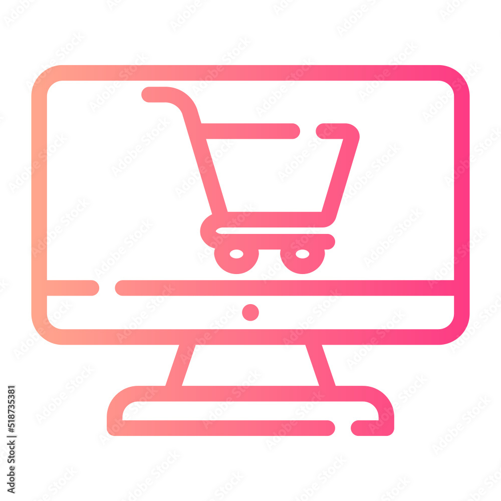 ecommerce gradient icon ecommerce gradient icon