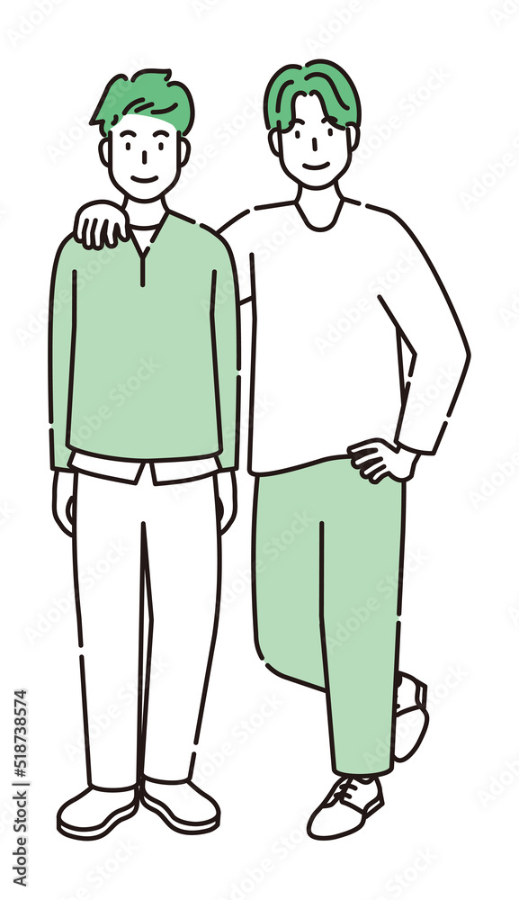 LGBT　人物　イラスト