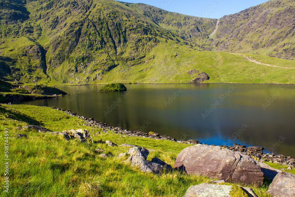 Lough Callee with a view to Devils Ladder