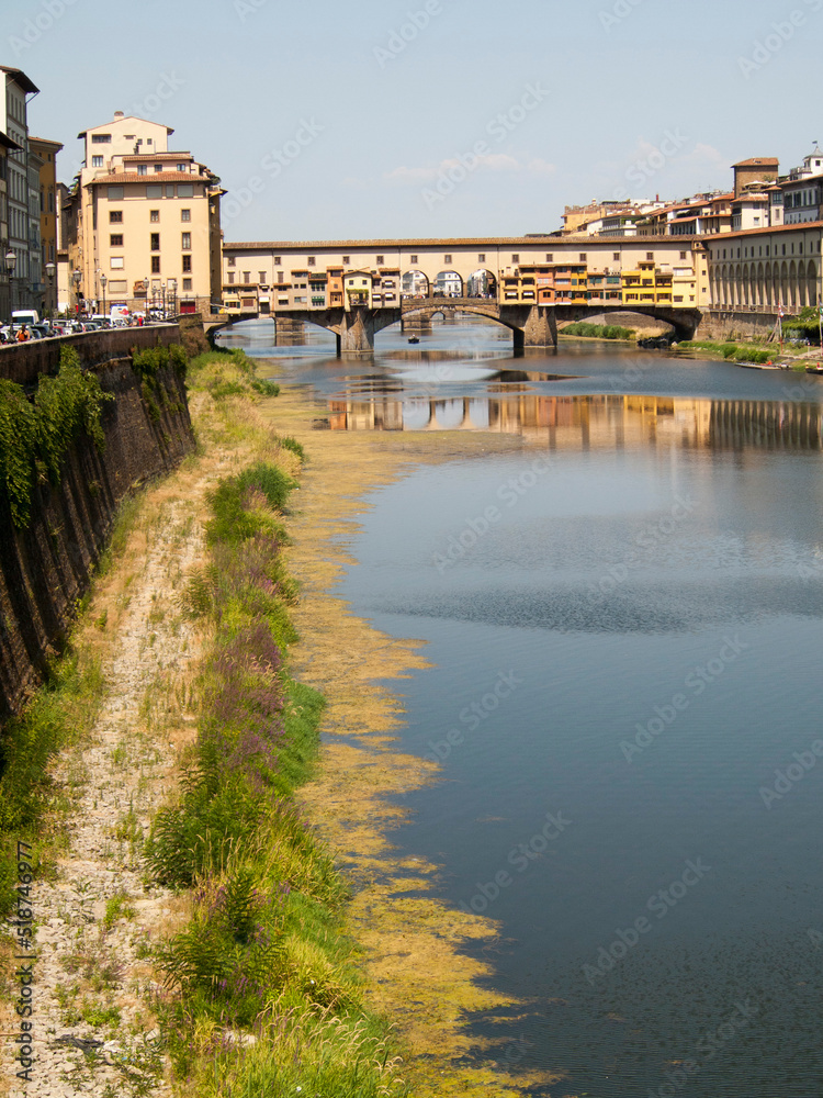 Italia, Toscana, Firenze, il Ponte Vecchio.
