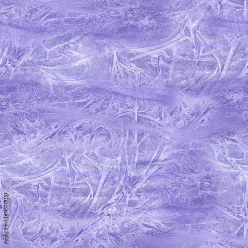 Purple watercolor seamless pattern. Hand painting abstract background.