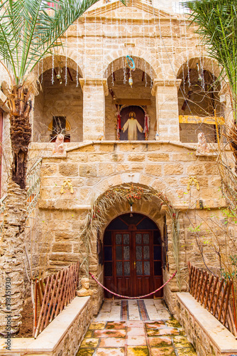 Israel. The monastery of Gerasim photo