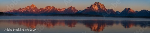 The Peaks of Grand Teton National Park at Sunrise