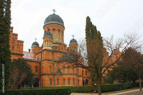 Residence of Bukovinian and Dalmatian Metropolitans (Chernivtsi National University) in Chernivtsi, Ukraine