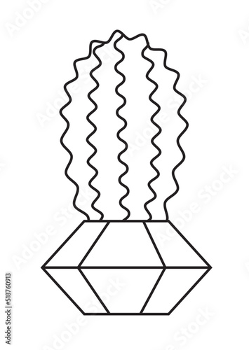 Cactus Coloring Pages Preschool Education 