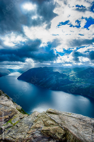 Preikestolen - Prädigertisch in Norwegen photo