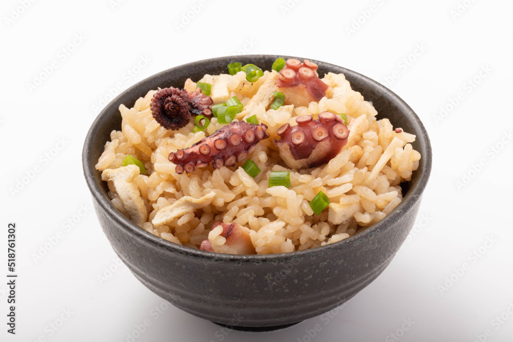 たこ飯 タコの炊き込みご飯 たこ飯 タコの炊き込みご飯