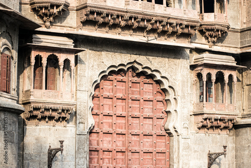 Rajwada Door, Ahilyabai Holkar Castel, Indore photo
