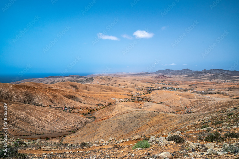 Berglandschaft in der Nähe von Betancuria auf Fuerteventura