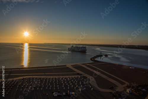 Sonnenaufgang an der Ostsee