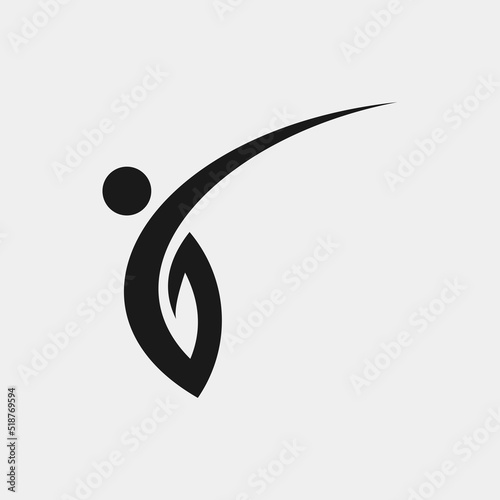 logo people letter G company name