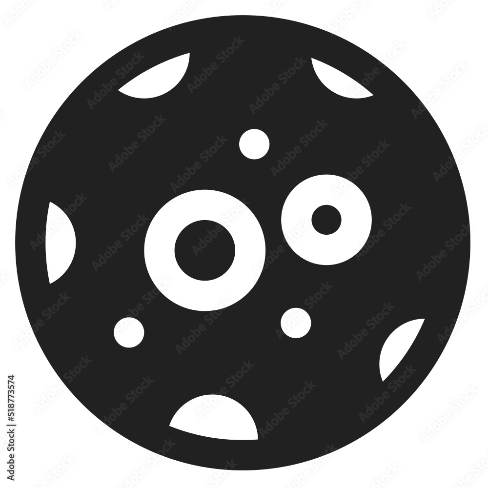 Fototapeta premium Moon Icon