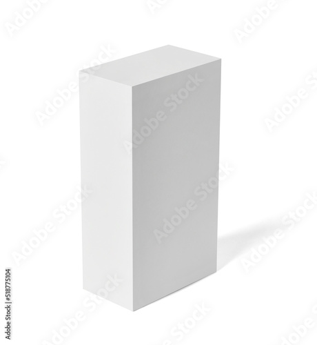 white box package mock up template product background design container cardboard blank paper pack © Lumos sp