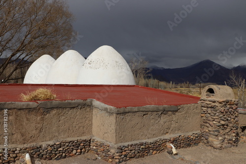 cupulas de viejos hornos de fundicion de metales photo