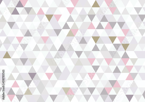 三角パターンの幾何学背景素材