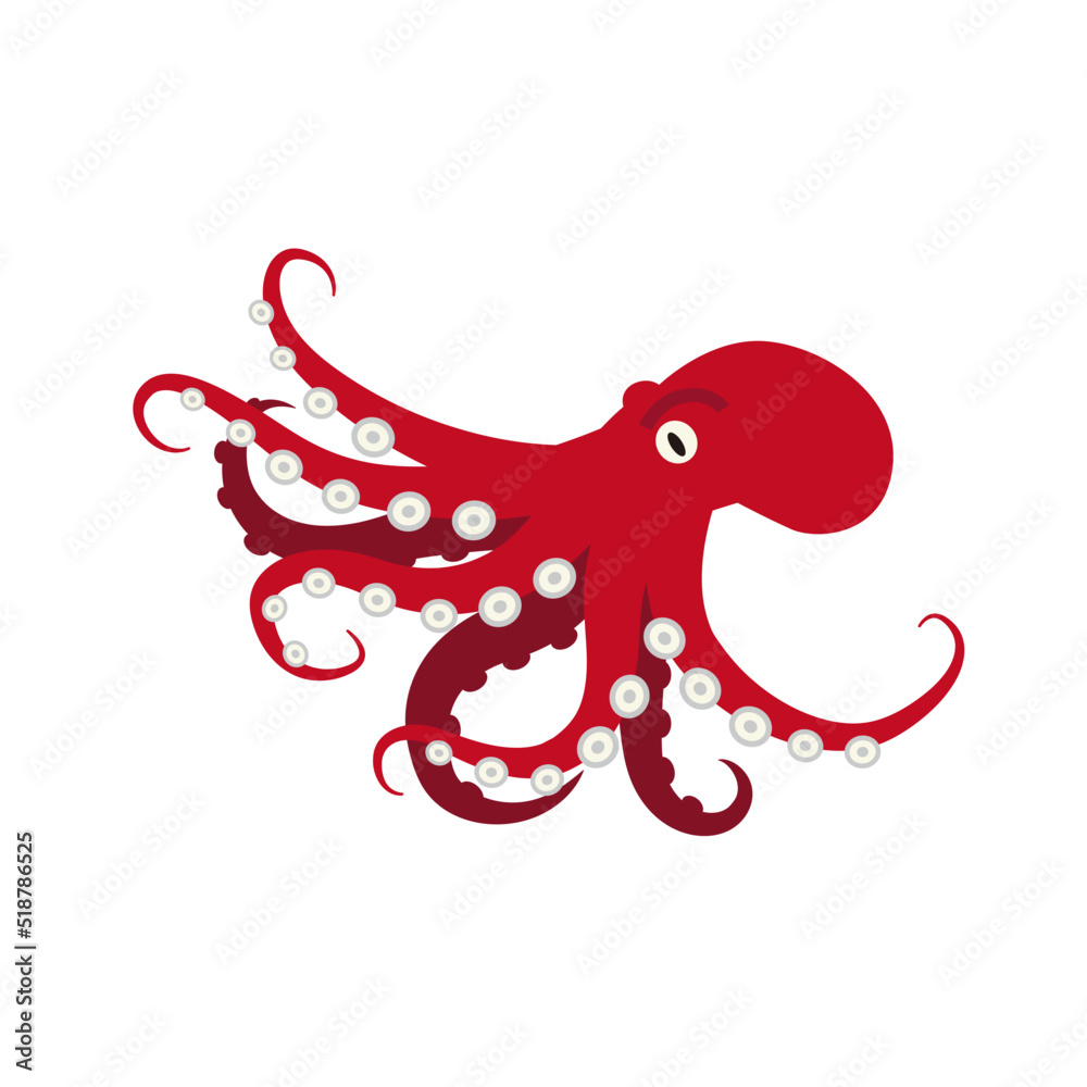 Obraz premium Octopus Design Very Cool