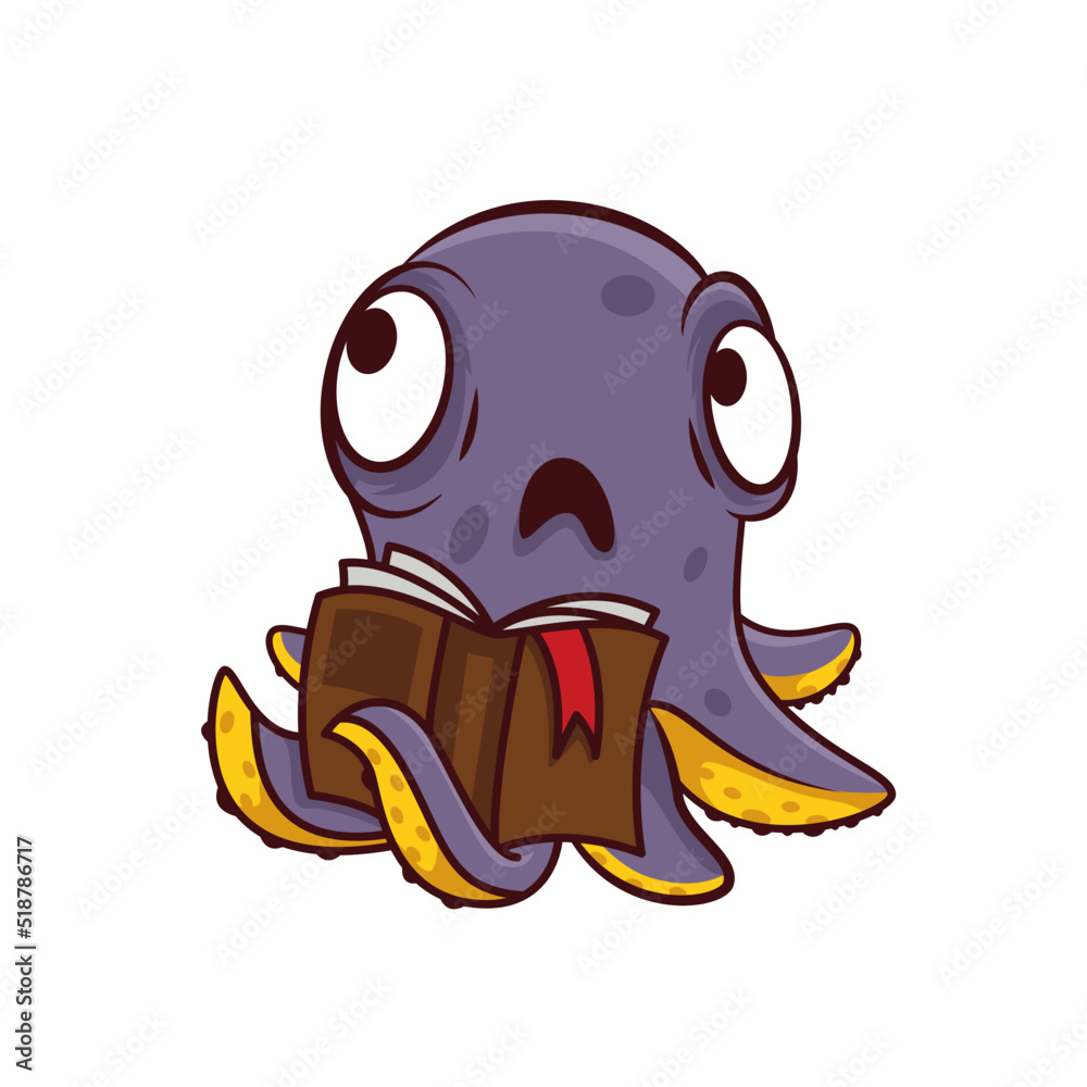 Fototapeta premium Octopus Design Very Cool