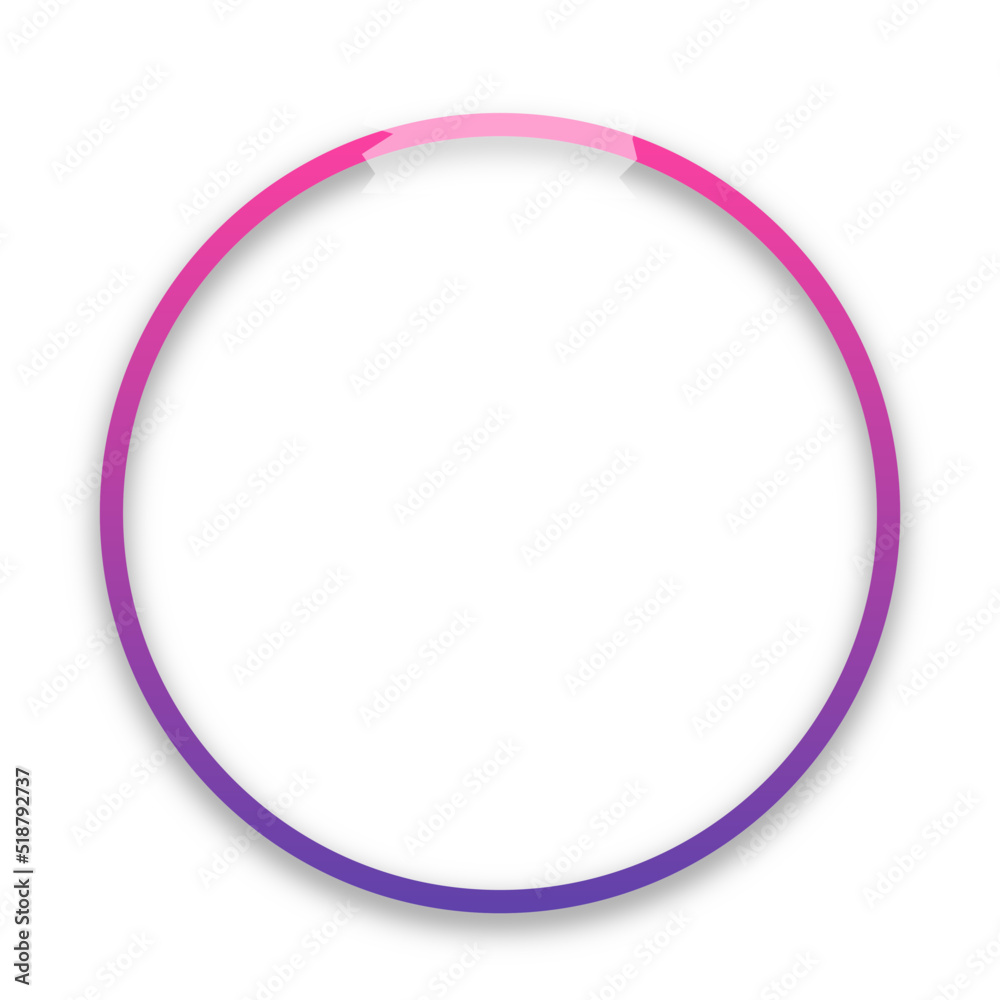 gradient pinned circle frame
gradient pinned circle frame