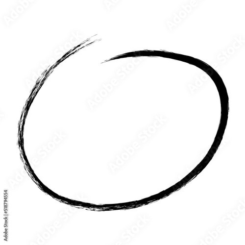 scribble circle stroke 