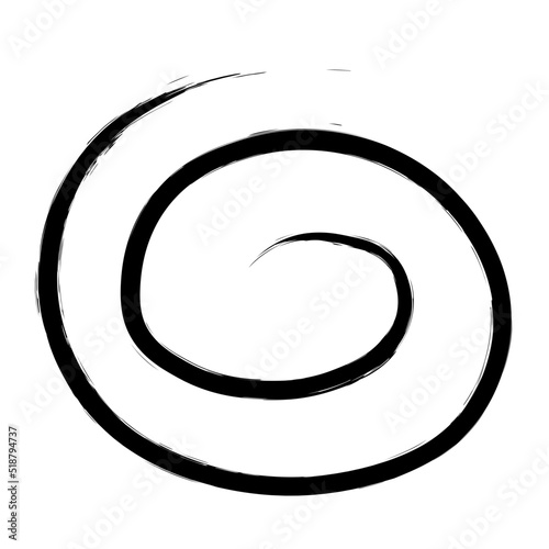 scribble spiral stroke 