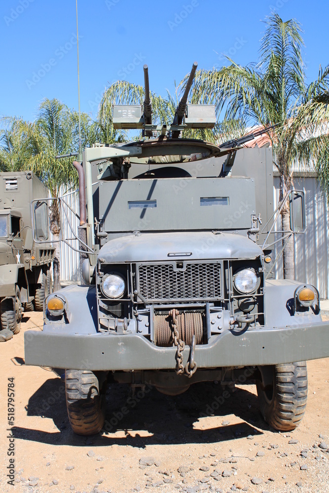 Fototapeta premium Military planes and weapons 