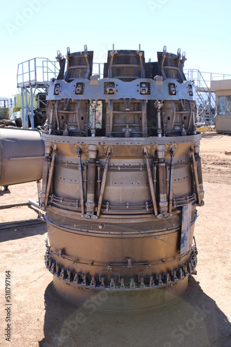 Military airplanes and aircraft engines vintage