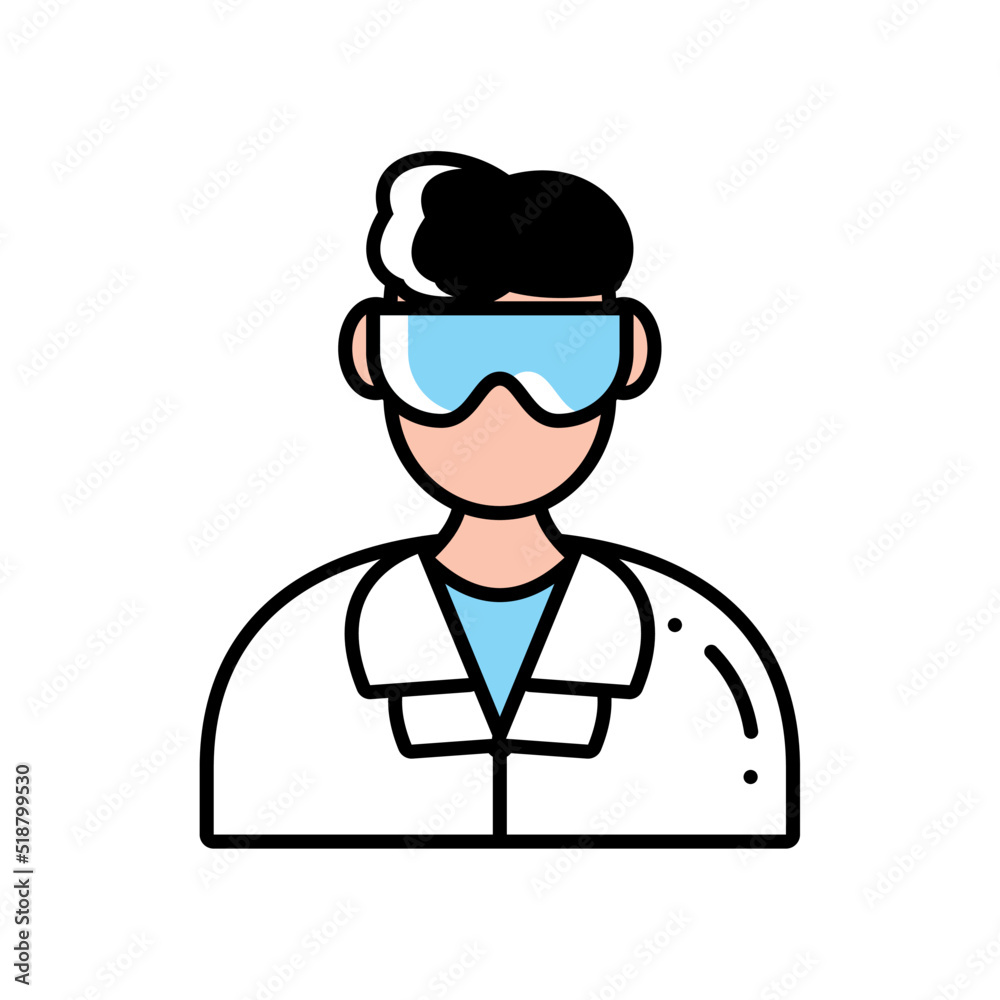 male scientist biologist