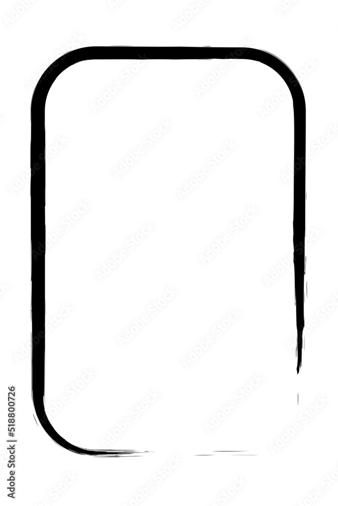 rectangle brush frame
rectangle brush frame