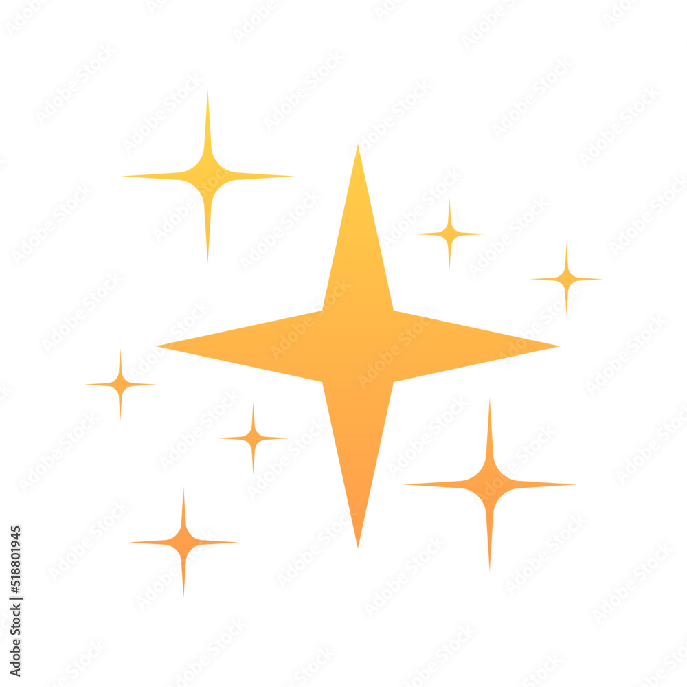 Obraz premium gradient stars sparkle glitter 